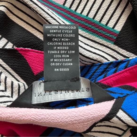 INVESTMENTS Petites Multicolour Top - Picture 6 of 6